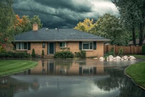 Preparing a Wisconsin home for flood and storm damage with sandbags